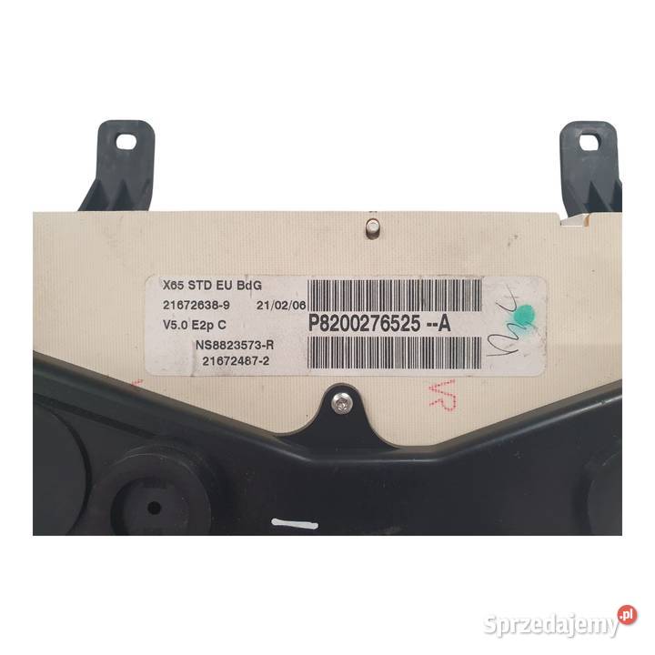 LICZNIK ZEGARY P8200276525A Renault Clio II 12