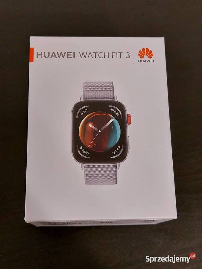 Huawei Watch Fit 3 z oryginalnym pudełkiem Zegarki Warszawa sprzedam