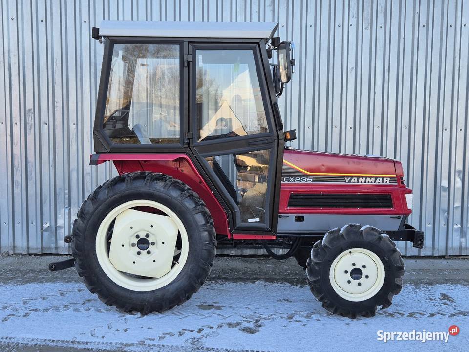 Traktorek YANMAR FX235D 23 44 Wspomaganie Napęd 4x4 Yanmar Małuszyn