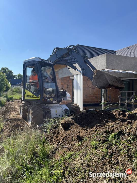 Usługi koparko ładowarki Bielany Wrocławskie usługi budowlane