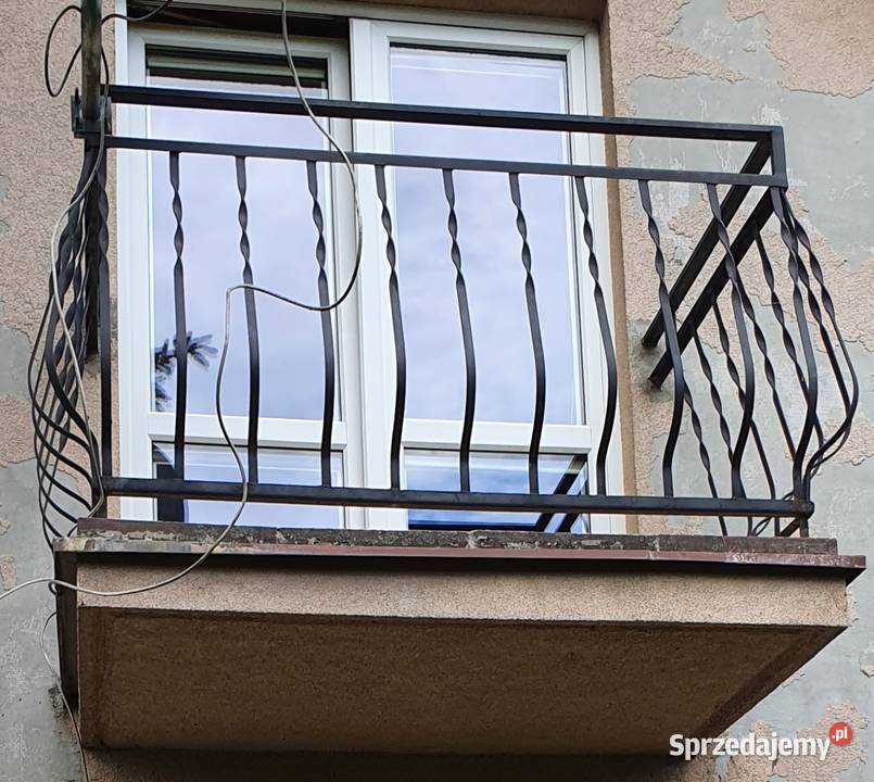 Barierka balustrada balkonowa metalowa