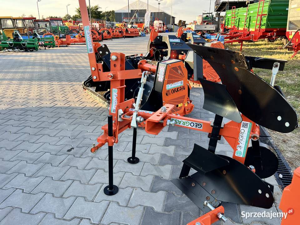 Pług obrotowy 230 GEOGRASS do mini ciągnika nieuszkodzony Trojanów