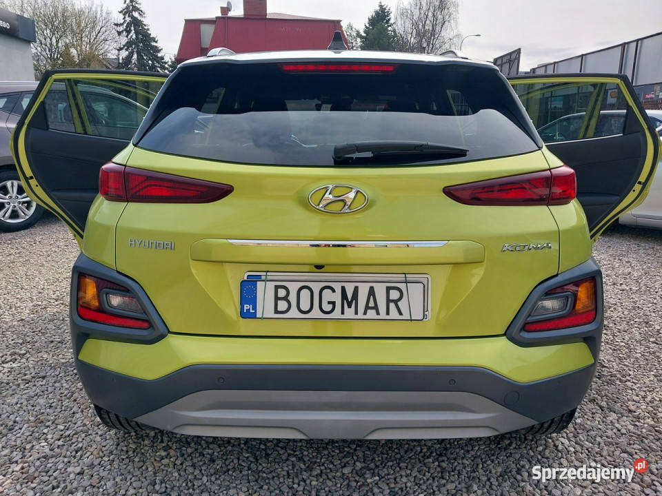 Hyundai Kona SALON 100 bezwypadkowy bogata mazowieckie Warszawa