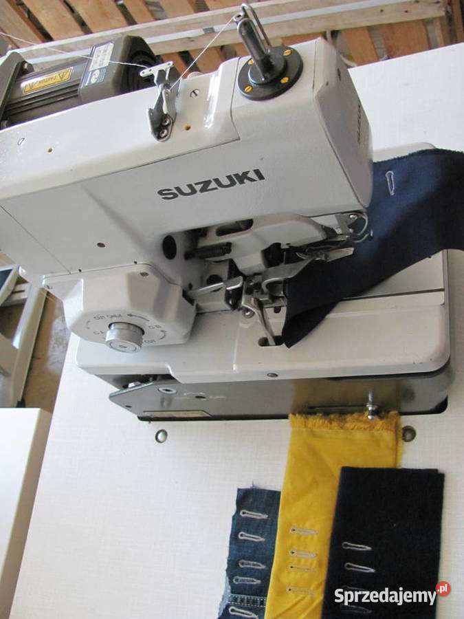Dziurkarka odzieżowa SUZUKI SZ3232 silnik 230 V łódzkie Kutno