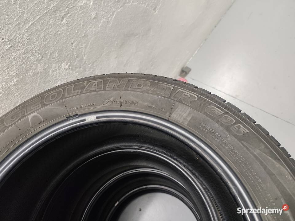 Opony całoroczne Yokohama Geolandar 22555 R17 całoroczne Rzeszów sprzedam