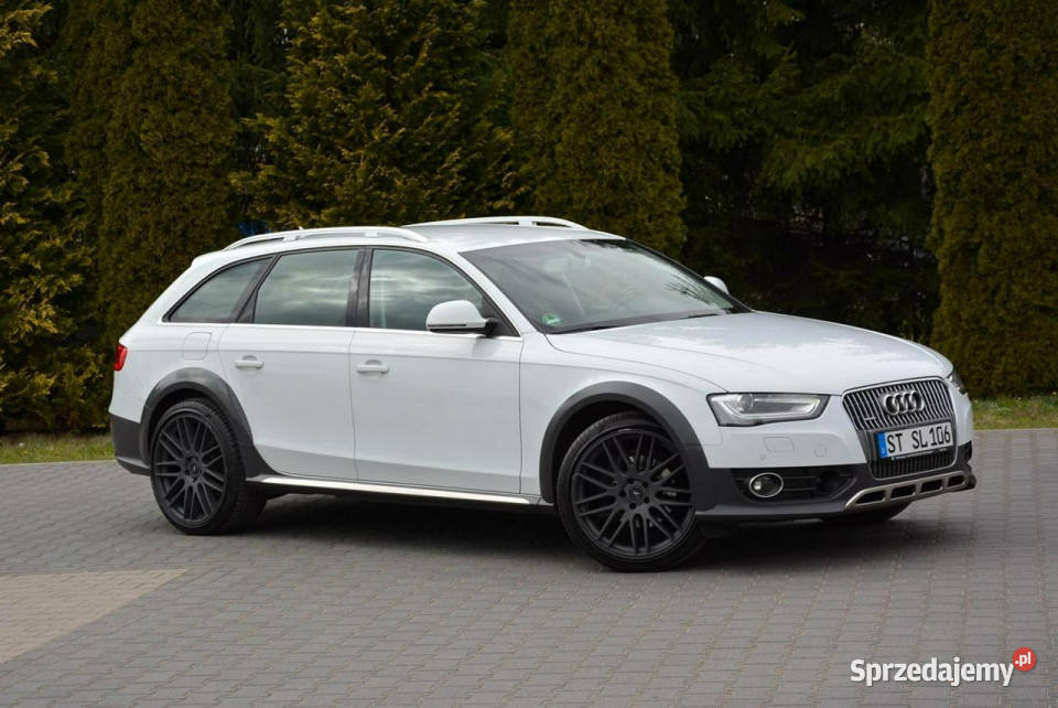 Audi A4 Allroad BangOlufsen Skóry Quatto Navi elektryczne lusterka Ostrów Mazowiecka