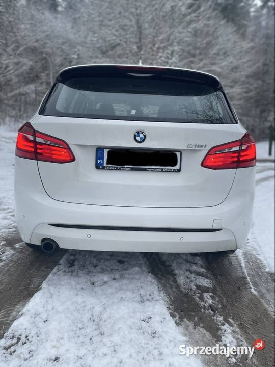 Bezwypadkowe BMW 218i Active Tourer 2018 z gniazdo SD warmińsko-mazurskie Lidzbark Warmiński