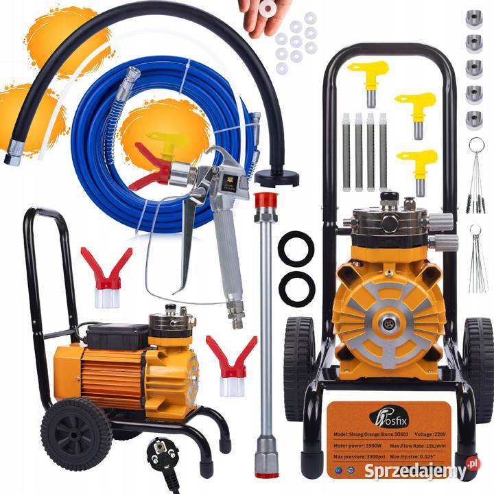 Agregat Malarski Rosfix Strong Orange Storm Ludźmierz