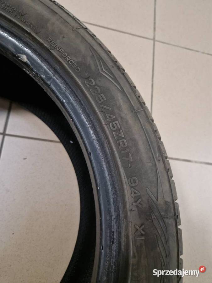 Opony letnie Nankang 22545 ZR17 94Y Sportnex mazowieckie Wieliszew sprzedam