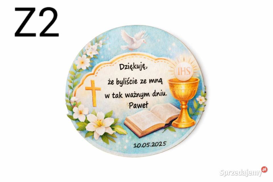 Kolorowe magnesy na Komunię wyjątkowe Sucha Beskidzka sprzedam