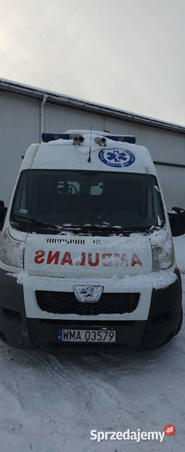 Ambulans karetka Peugeot Boxer 30 hdi salon PL diesel Biskupiec