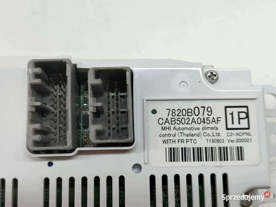 PANEL NAWIEWU 7820B079 CAB502A045AF Mitsubishi Panele sterowania, przełączniki