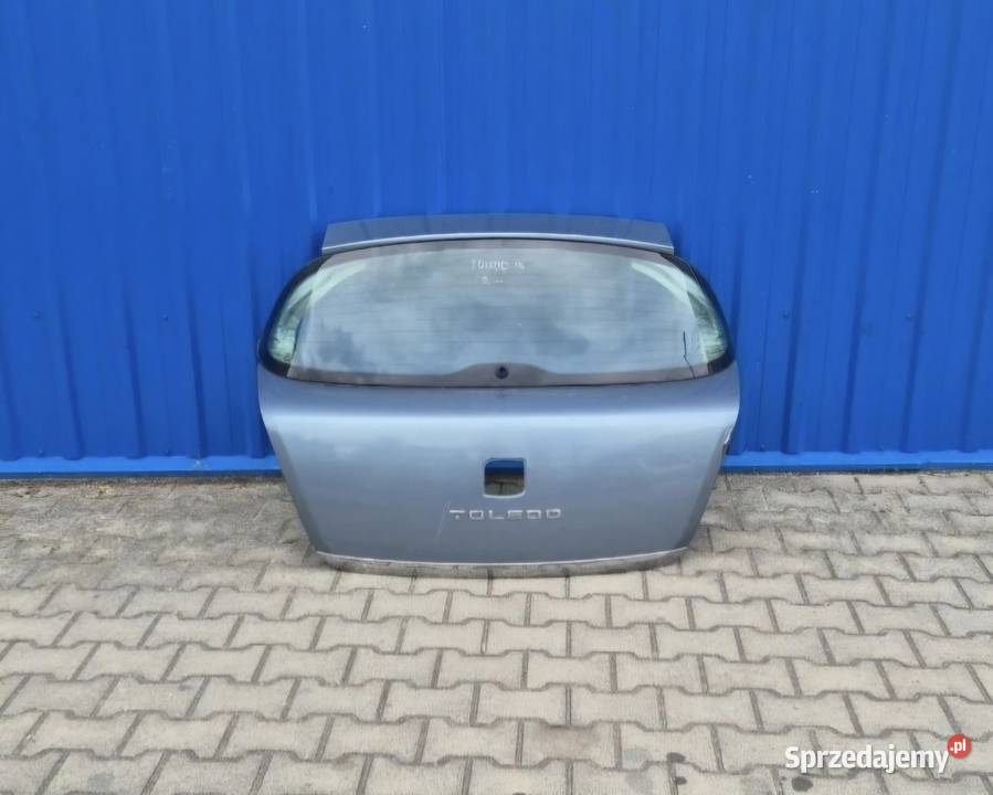 GOŁA KLAPA BAGAŻNIKA Z SZYBĄ SEAT TOLEDO III 3 Działoszyce