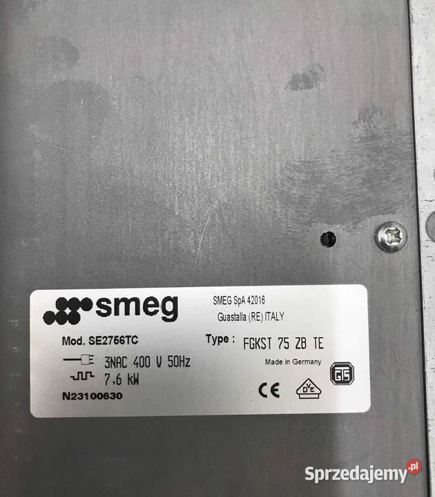 SMEG PŁYTA CERAMICZNA 75 KUCHNIA KUCHENKA Wrocław