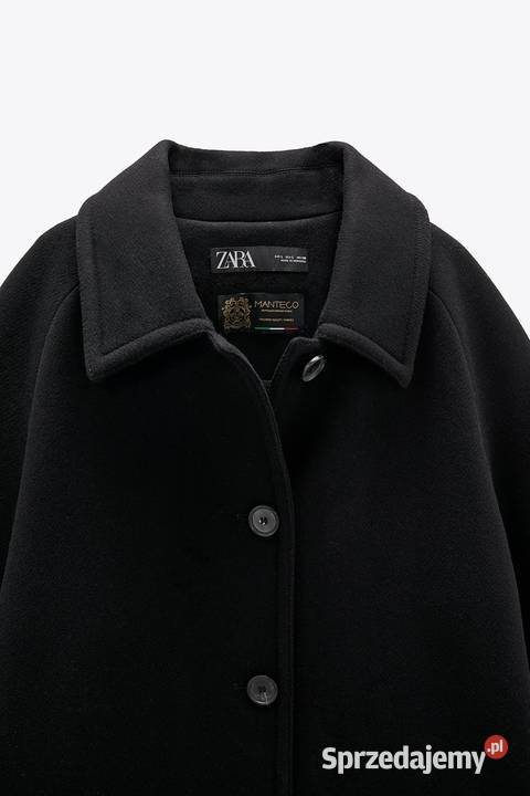 wełniany płaszcz Zara S 36 Nowy