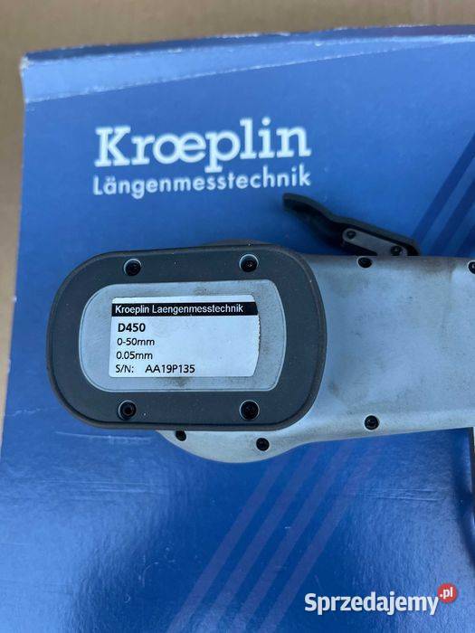 Kroeplin Macki Pomiarowe Zegarowe Zewnętrzne Tuliszków