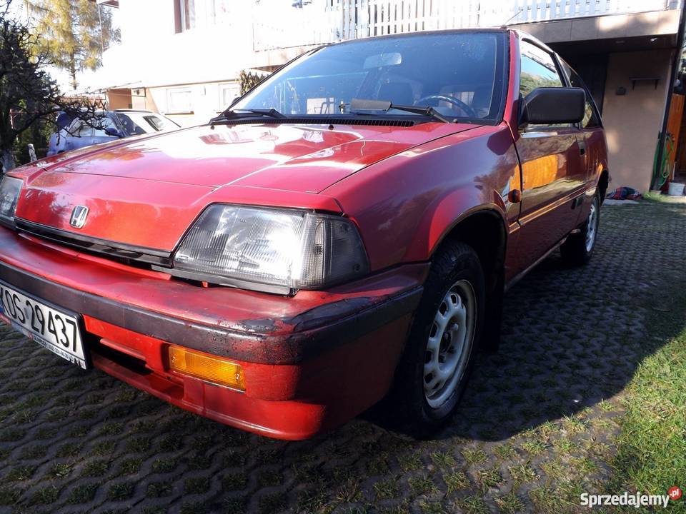 Honda Civic 1987 12 JDM cult rarytas Youngtimer Przeciszów