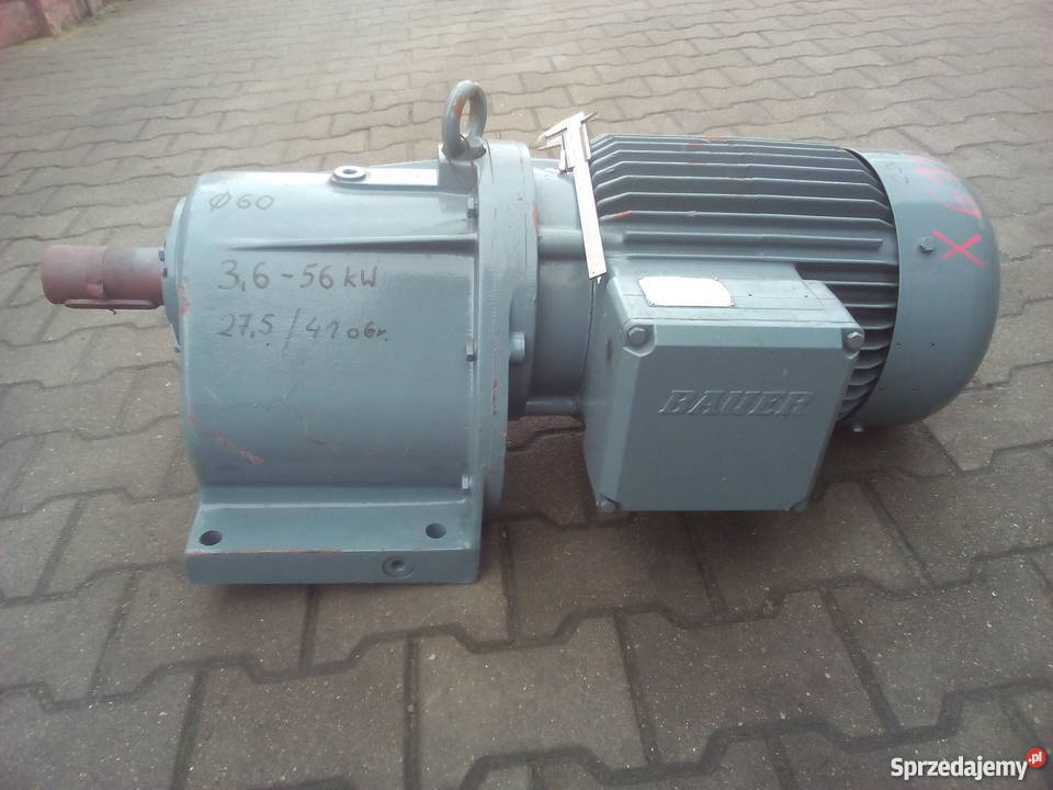 Motoreduktor 36 kW 56 kW 27541 obr 3faz Leszno