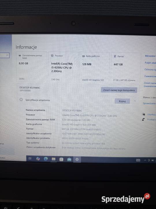 Laptop Lenovo ThinkPad L460 Intel Core i5