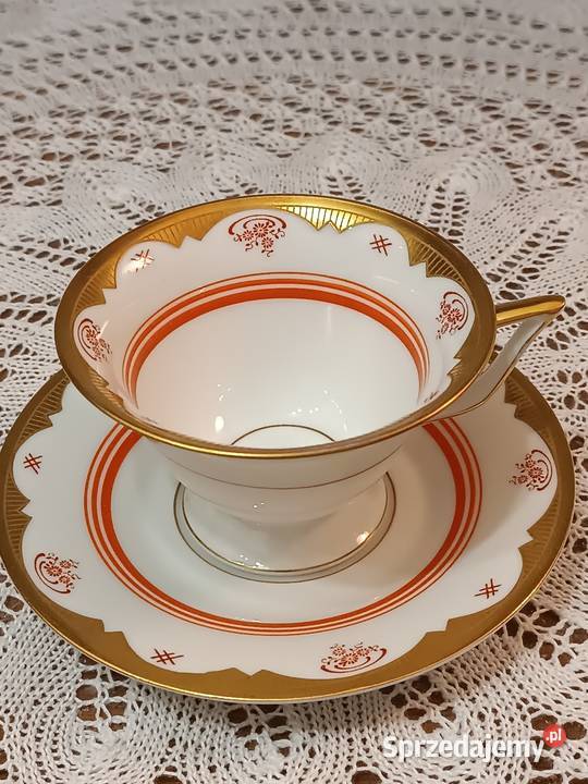 Rosenthal duża kolekcjonerska filiżanka Porcelana i szkło Gorlice