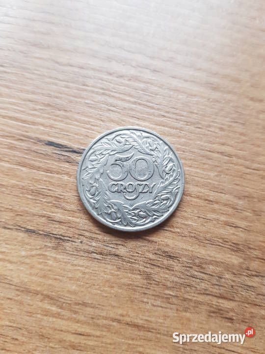 50 groszy moneta II RP 1923 Golina