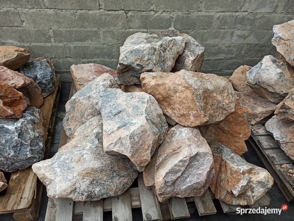 Głaz kolorowy duży kamień Głazy Kora Kamienna Jaworzno