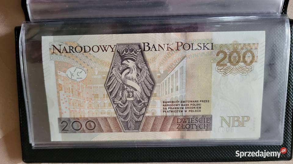 POLSKA 200 złotych Zygmunt I Stary Seria Nowy Sącz