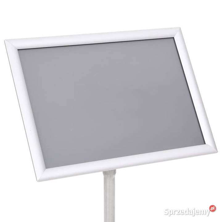 STOJAK NA PLAKAT A3 SREBRNY STOP ALUMINIUM
