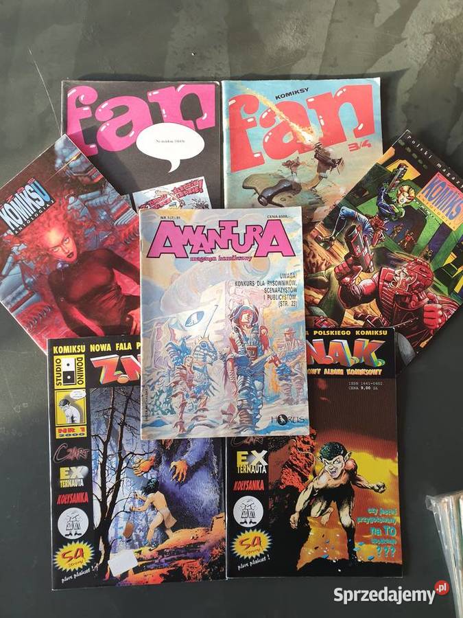 Czas Komiksu Fan Awantura Znak 5 magazynów Gdynia