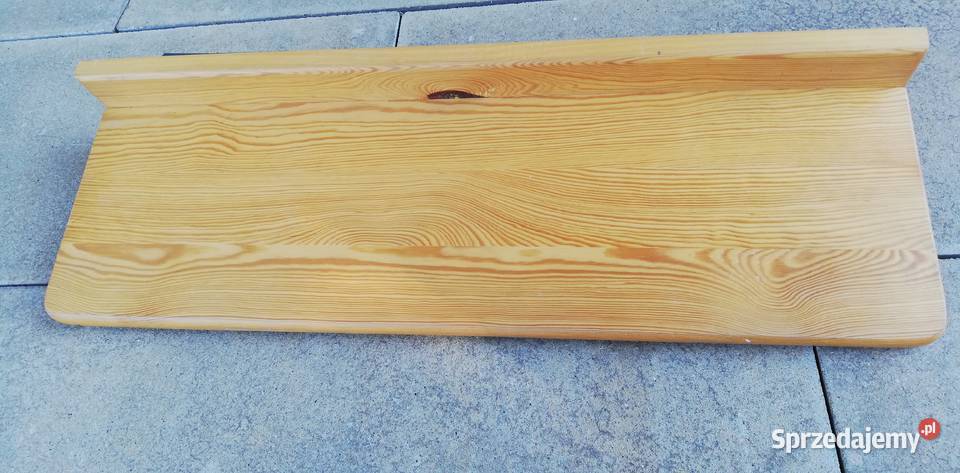 Półka wisząca na ścianę półeczka sosnowa