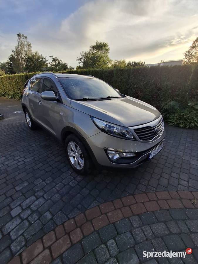 Kia Sportage 2013 r uszkodzony tył lubelskie Lublin
