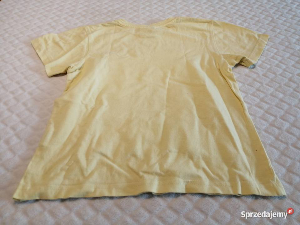 Koszulka żółta Tshirt Pidżamersi 128 E Plus M śląskie Czeladź