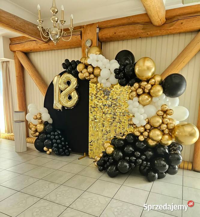 Ścianki balonowe dekoracje imprez różne okazje