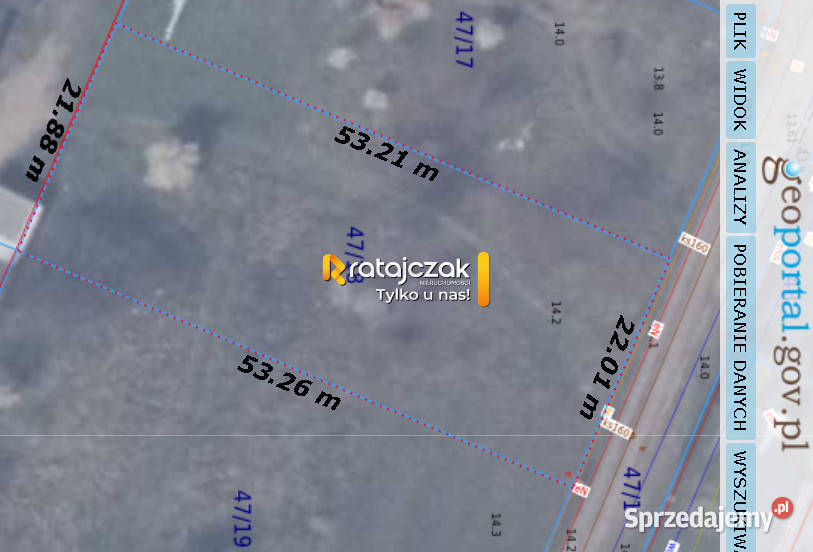 Działka Wierzchucino 1163m2 pomorskie