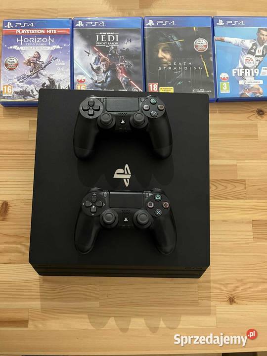 PlayStation 4 Pro 1Tb 7216B 4Gry 2Pady Stan Warszawa
