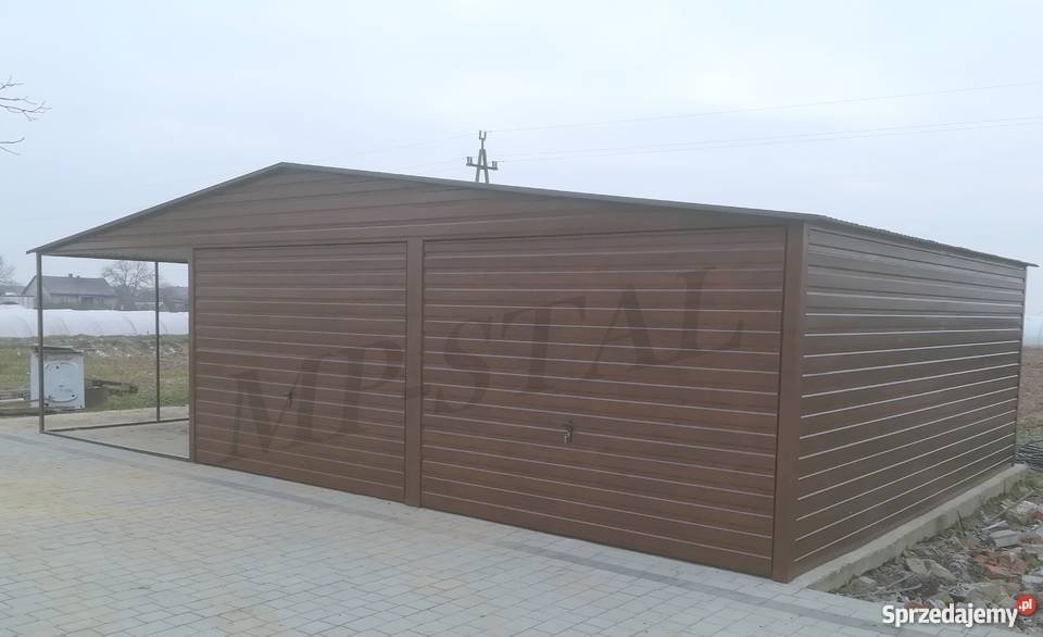 GARAŻE PREMIUM Z WIATĄ BOCZNĄ PRODUCENT Stalowa Wola