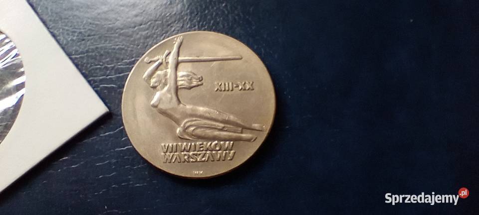 Stare monety 10 złotych 1965 Nike Polska podkarpackie Lesko