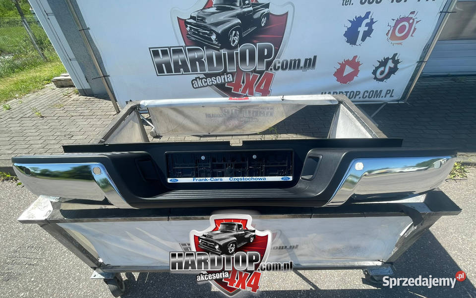 Zderzak Ford Ranger Bumper Oryginalny 2012 Chrom warmińsko-mazurskie Pasłęk