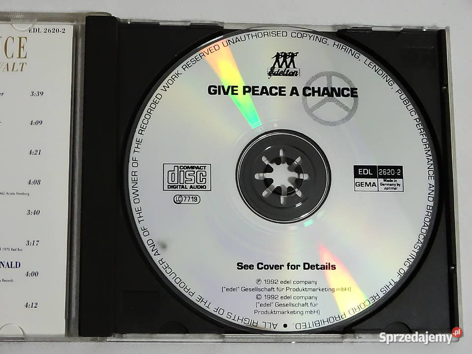 Various Give Peace A Chance Songs Gegen Krieg 1 płyta