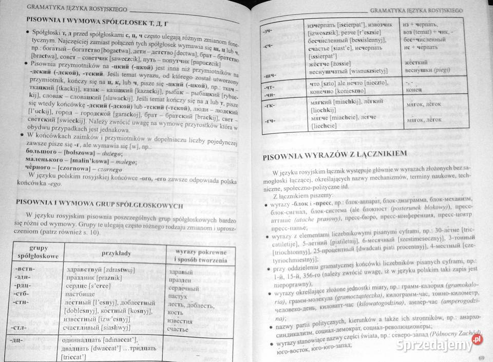 Gramatyka języka rosyjskiego Julia Piskorska Chełm