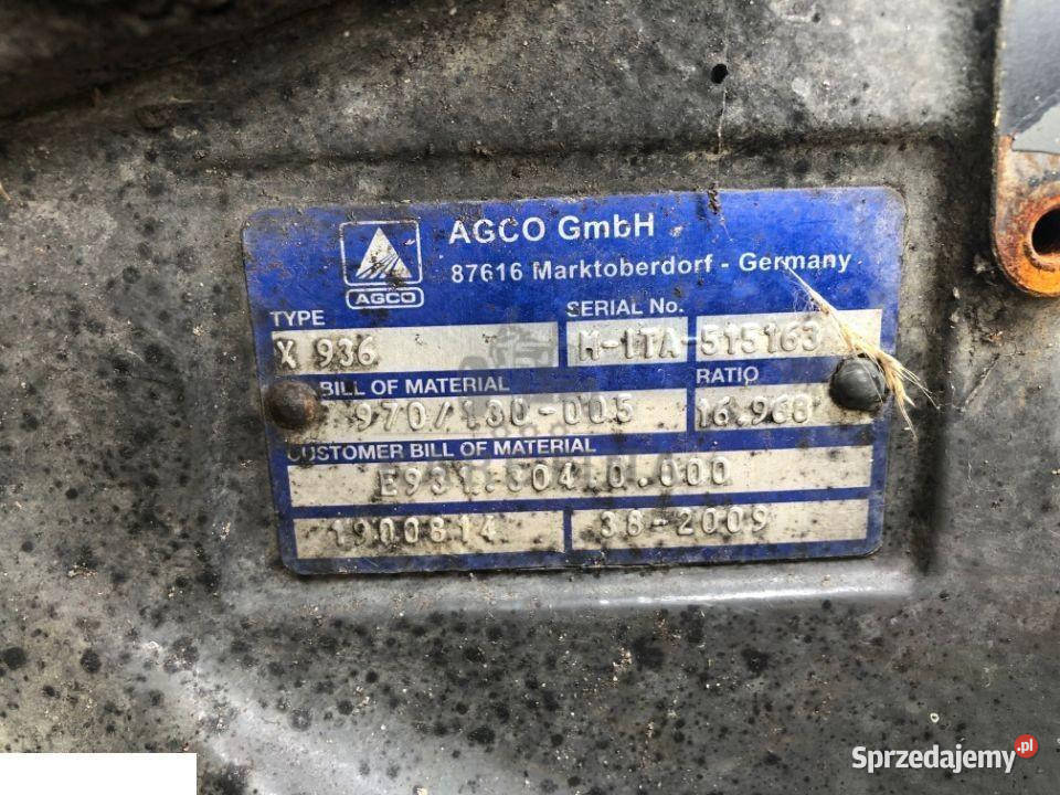 Fendt 920 924 926 928 936 939 Zwolnica Zwrotnica Jastrzębniki