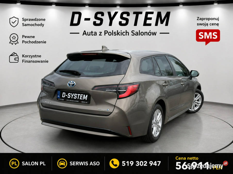 Toyota Corolla 22 Salon Polska 18 HYBRID 1wł z wspomaganie kierownicy podlaskie Białystok