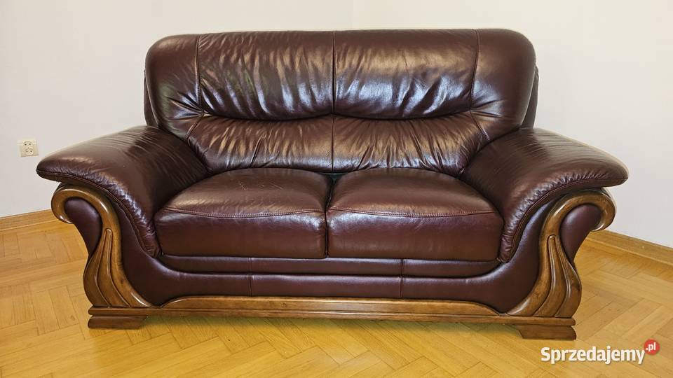 Kanapa skórzana oryginalny styl skóra naturalna