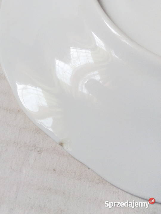 5 spodeczków Iwona Chodzież vintage PRL Częstochowa