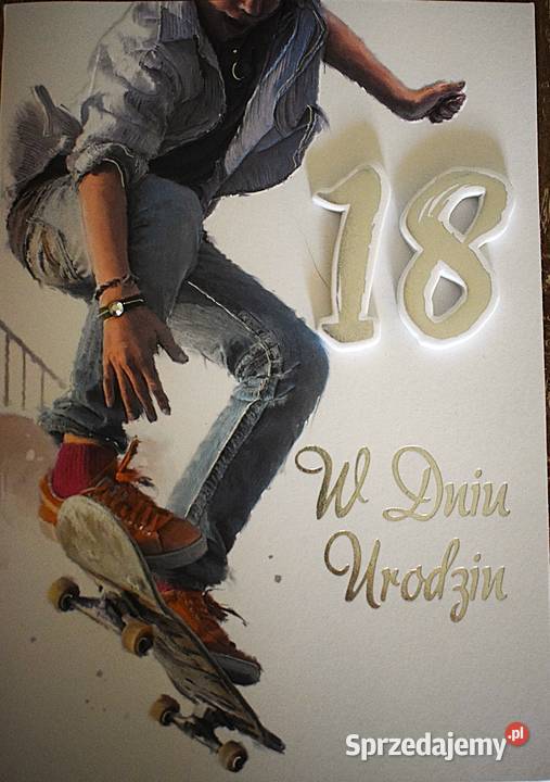Zestaw dekoracyjny na 18 urodziny Chełmno