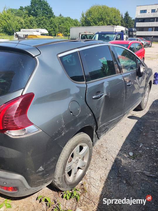 uszkodzony peugeot 3008 polift 16 115 mazowieckie Raszyn sprzedam
