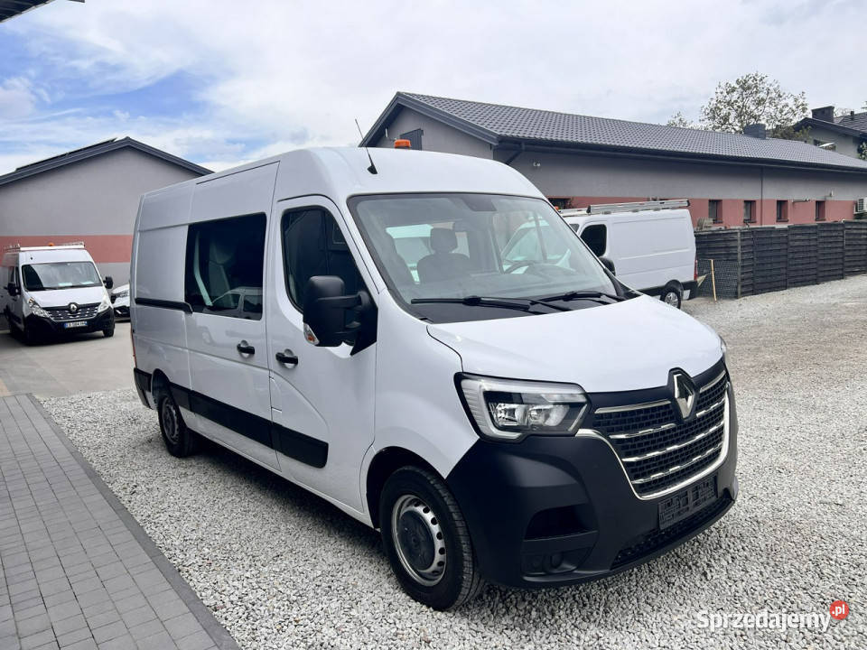 Renault Master L2H2 średniak 7osobowy lift biały Renault Warszawa