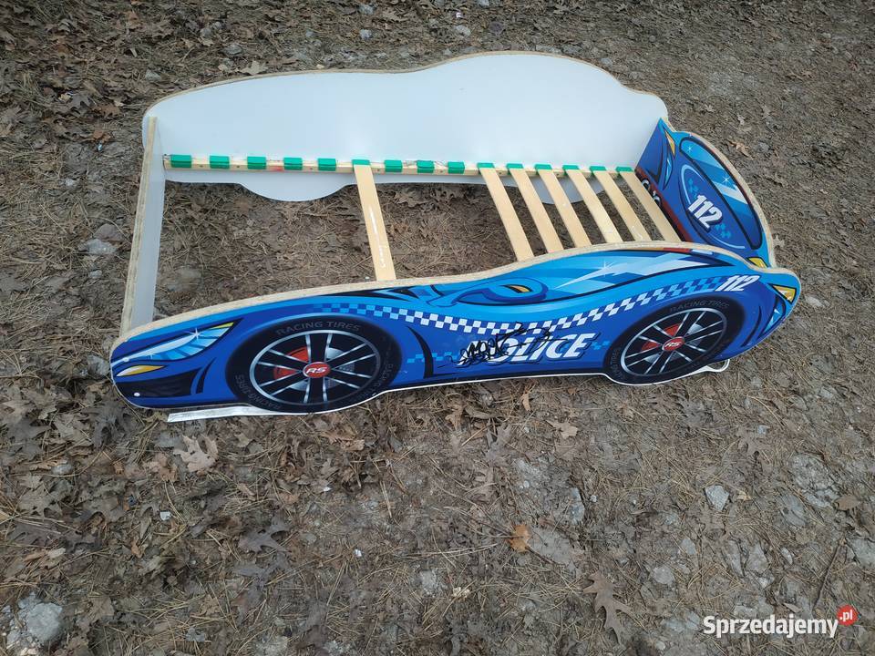 Łóżko dziecka 80x160 formuła auto samochód Zambrów sprzedam