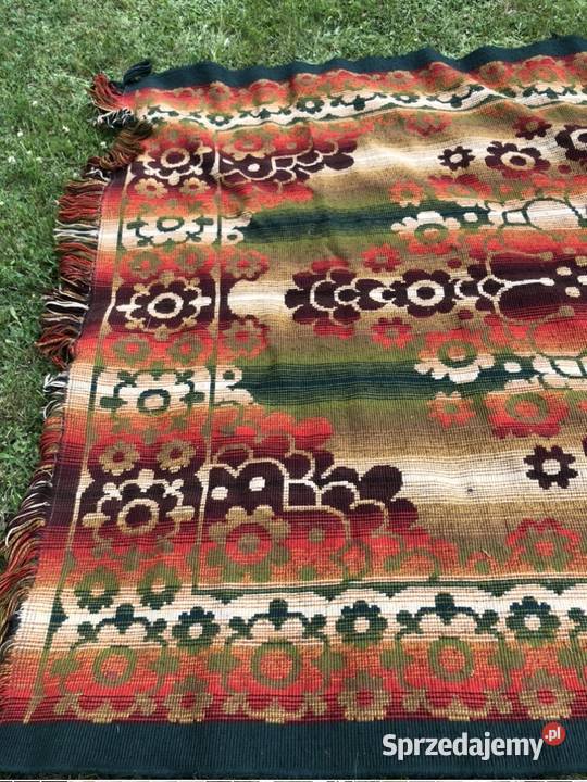 Kilim dywan makatka wełna PRL Cepelia Warszawa