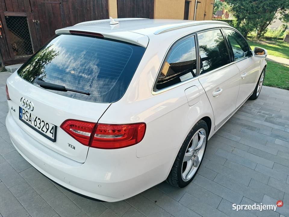 Audi a4 b8 2012 polift led 20 tdi czujnik deszczu Sanok